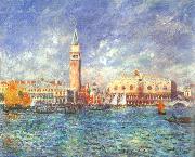 Pierre Renoir Doges' Palace, Venice France oil painting reproduction
